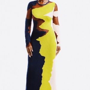 Hanifa “Jax” Knit Gown - 2XL (As Seen on Gabrielle Union)